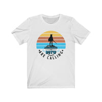 The Mountains in BOTW Are Calling T-Shirt (Unisex) white