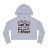 I'm Not Addicted To Gaming Hoodie (Cropped)