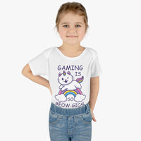 Gaming Is Meow-gical (Baby Bodysuit)