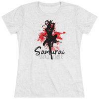 Samurai Savage Gamer T-Shirt (Crew-Neck)