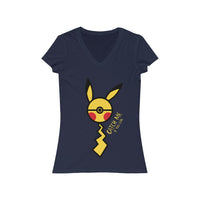Catch Me If You Can (v-neck) - navy