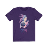 Capricorn Gamer T-Shirt (Unisex) purple