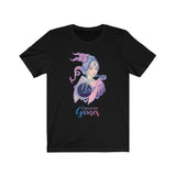 Capricorn Gamer T-Shirt (Unisex) black