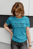 A Day Without Gaming T-Shirt (Unisex) turquoise