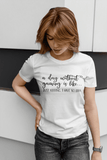 A Day Without Gaming T-Shirt (Unisex) white