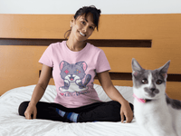 Love Cats and Gaming T-Shirt (Unisex) pink