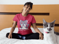 Love Cats and Gaming T-Shirt (Unisex) red