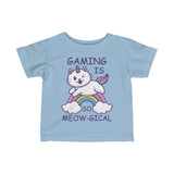 Gaming Is Meow-gical (Toddler Tee)