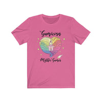 Gamicorn Mythic Gamer T-Shirt (Unisex) charity pink
