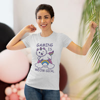 Gaming Is Meow-gical T-Shirt (Crew-Neck)