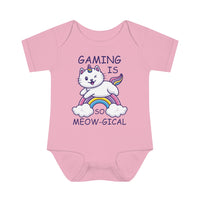 Gaming Is Meow-gical (Baby Bodysuit)