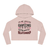 I'm Not Addicted To Gaming Hoodie (Cropped)